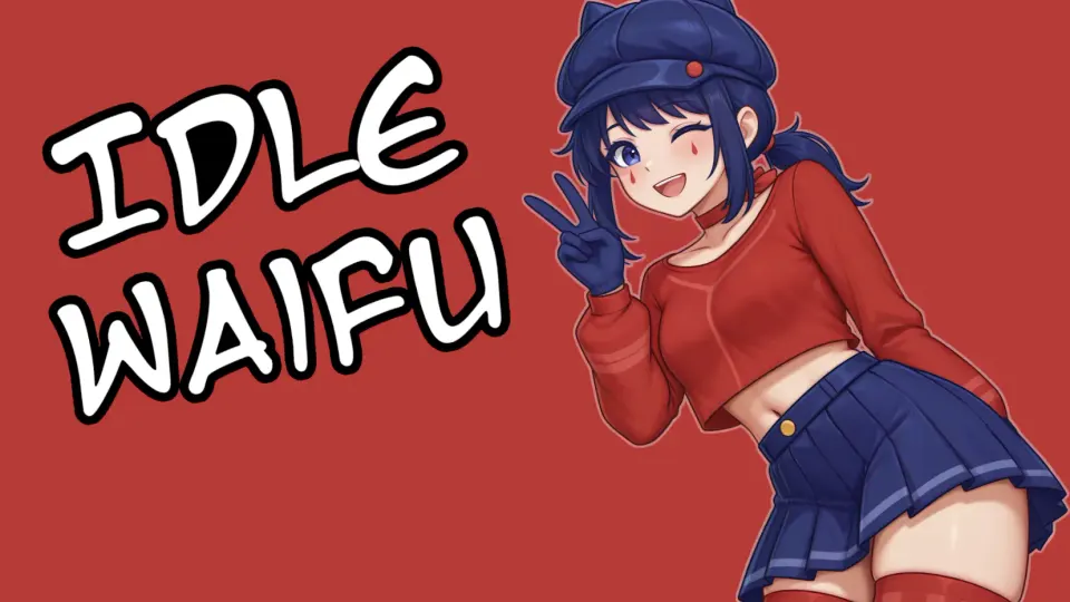 Idle Waifu cover, wide