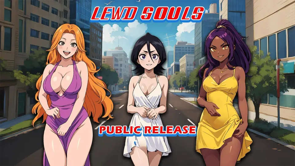 Lewd Souls cover, wide