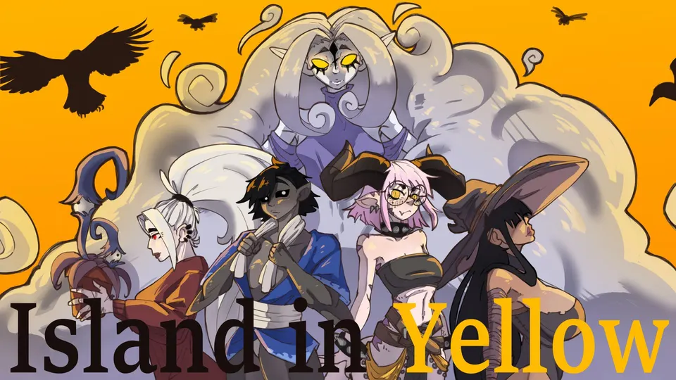 Island in Yellow cover, wide