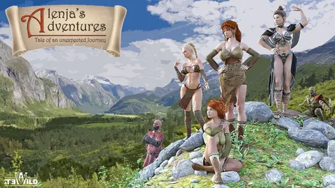 Alenja's Adventures cover, wide