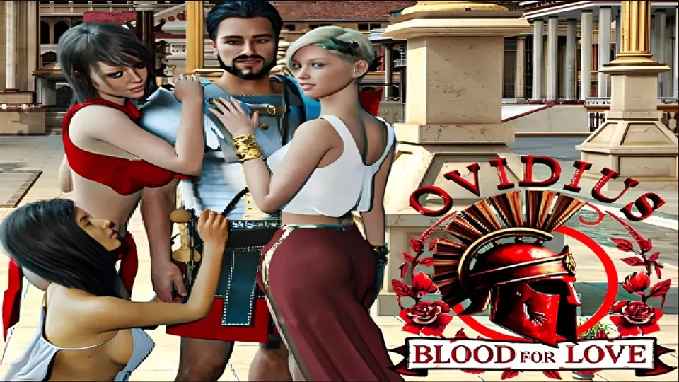 Ovidius - Blood for Love cover, wide