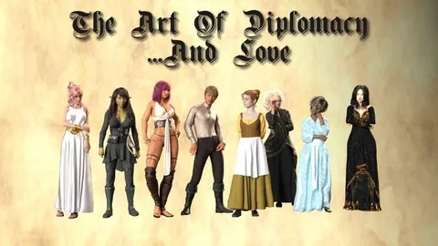 The Art of Diplomacy and... Love cover, wide