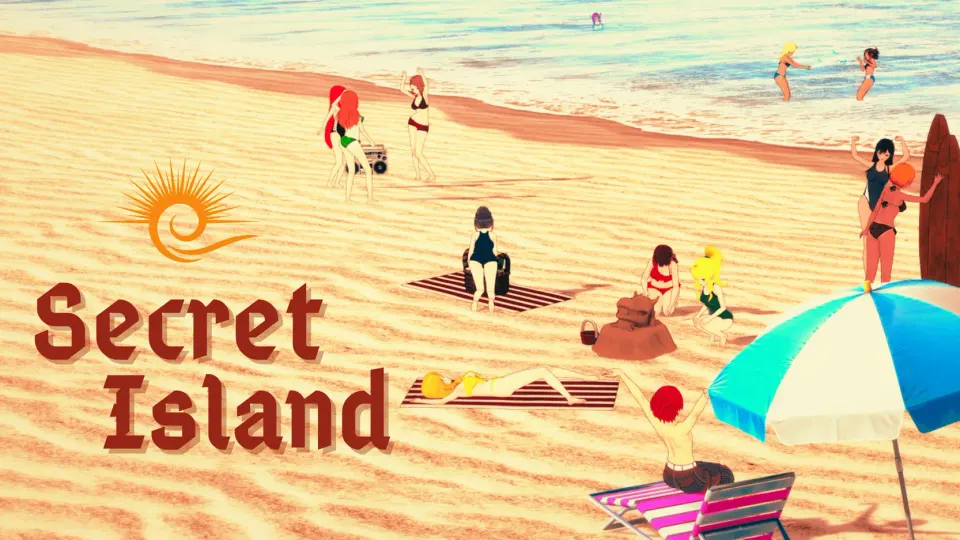 Secret Island cover, wide