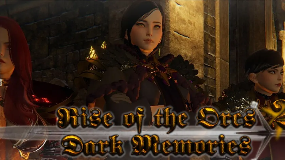 Rise of the Orcs 2: Dark Memories cover, wide