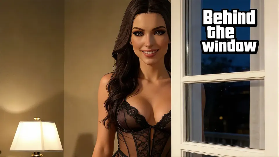 Behind The Window cover, wide