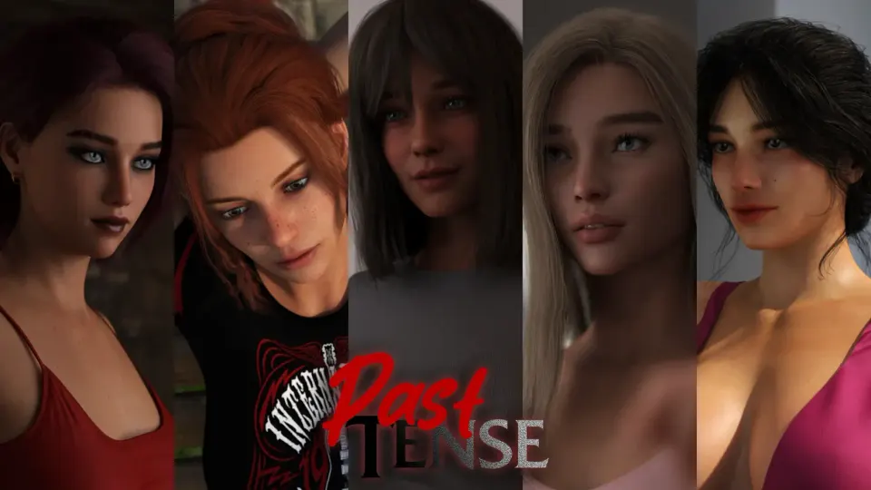 Past Tense cover, wide