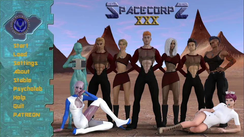 SpaceCorps XXX cover, wide