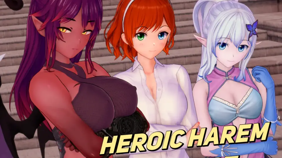 Heroic Harem Resort cover, wide