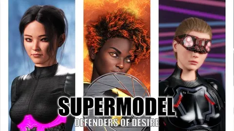 Supermodel: Defenders of Desire cover, wide
