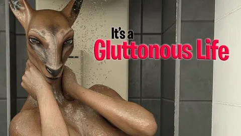 It's a Gluttonous Life cover, wide