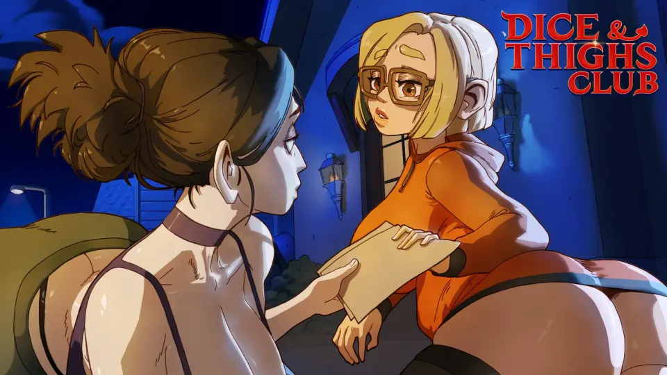 Dice and Thighs Club cover, wide