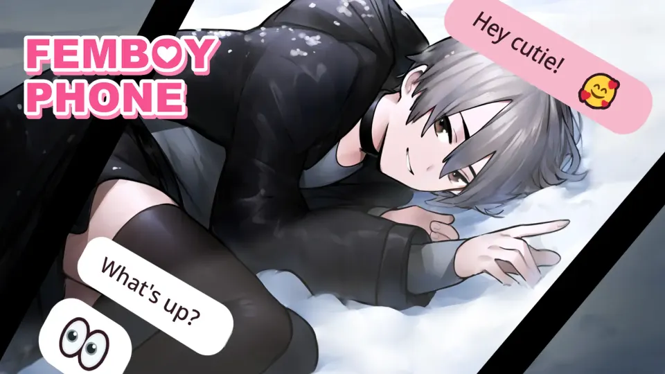 Femboy Phone cover, wide