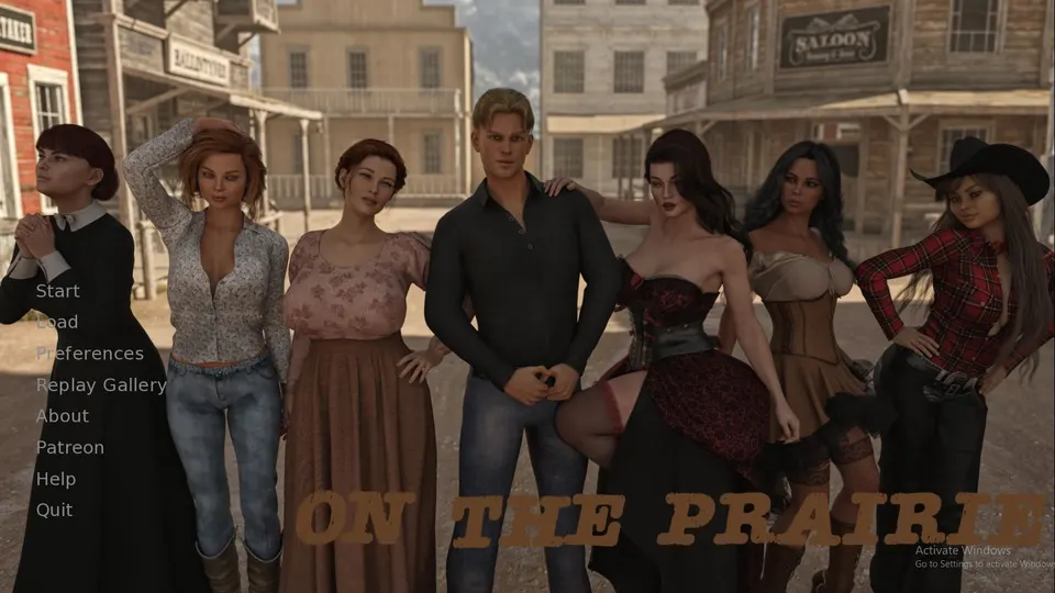On the Prairie cover, wide