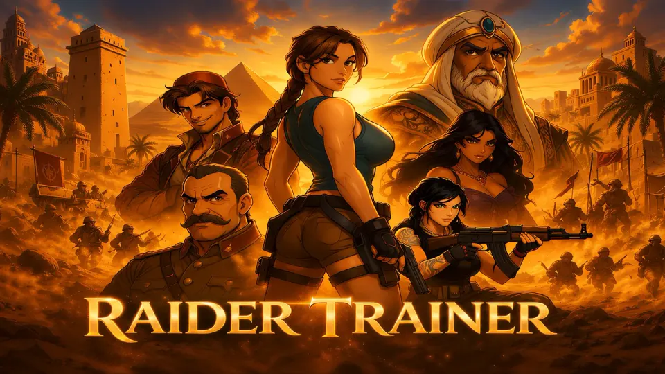 Raider Trainer cover, wide