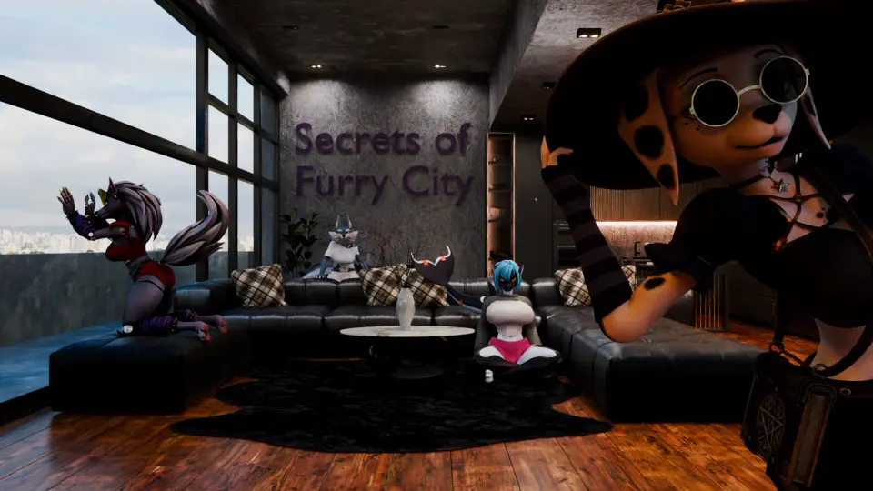 Secrets of Furry City cover, wide