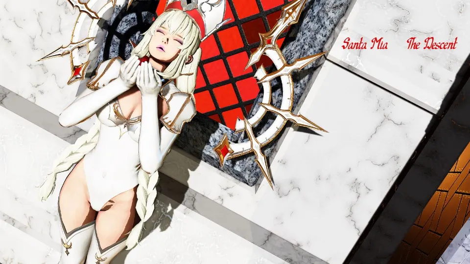 Santa Mia: The Descent cover, wide