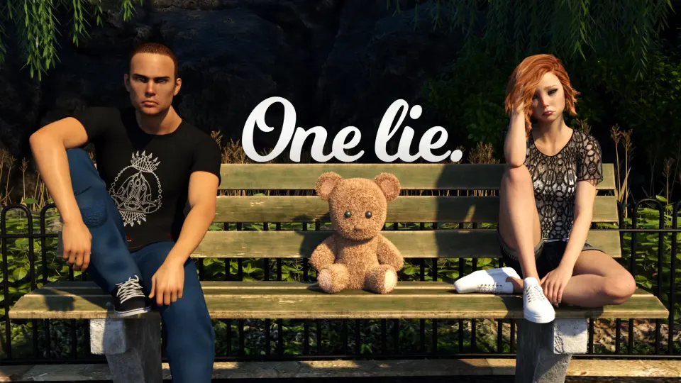 One Lie cover, wide