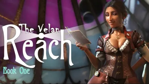 The Velan Reach: Book One cover, wide