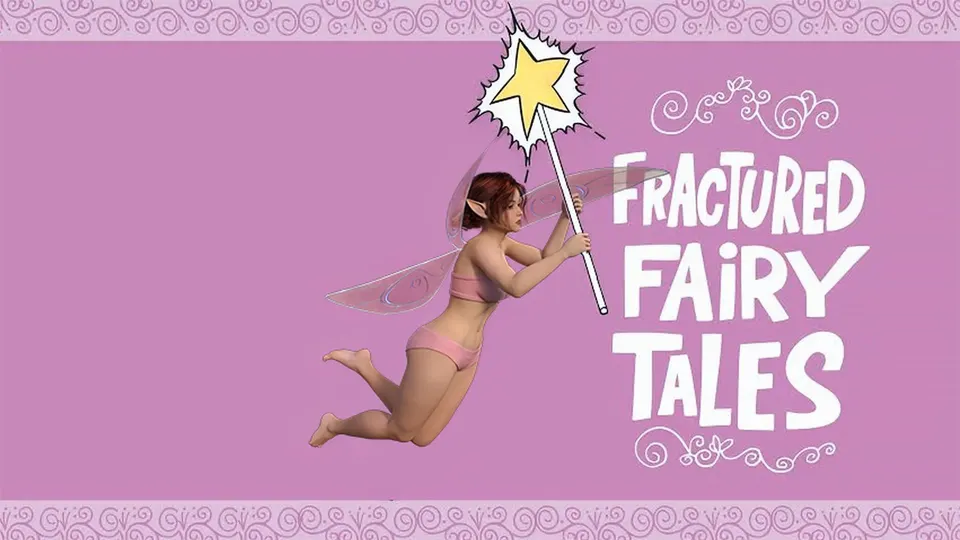 Fractured Fairy Tales cover, wide