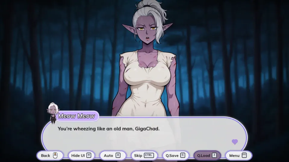 A Night With: Dark-Elf screenshot 3