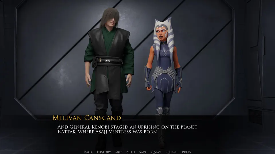 Star Warrior and Space Girls screenshot 2