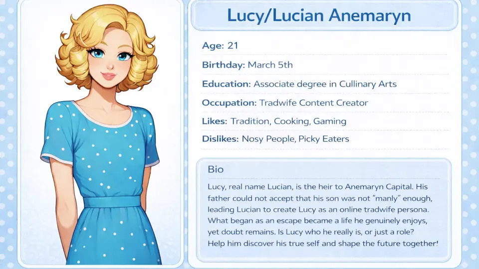 My tradwife is a Femboy? screenshot 4