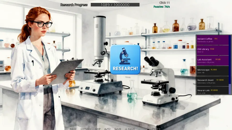 Chemical Curvers Clicker screenshot 2