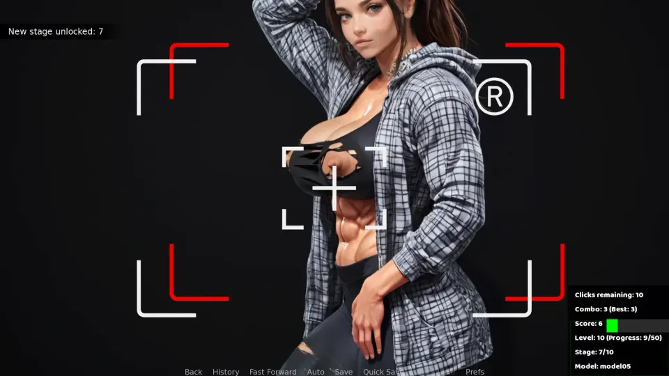 Female Muscle Leveling screenshot 2