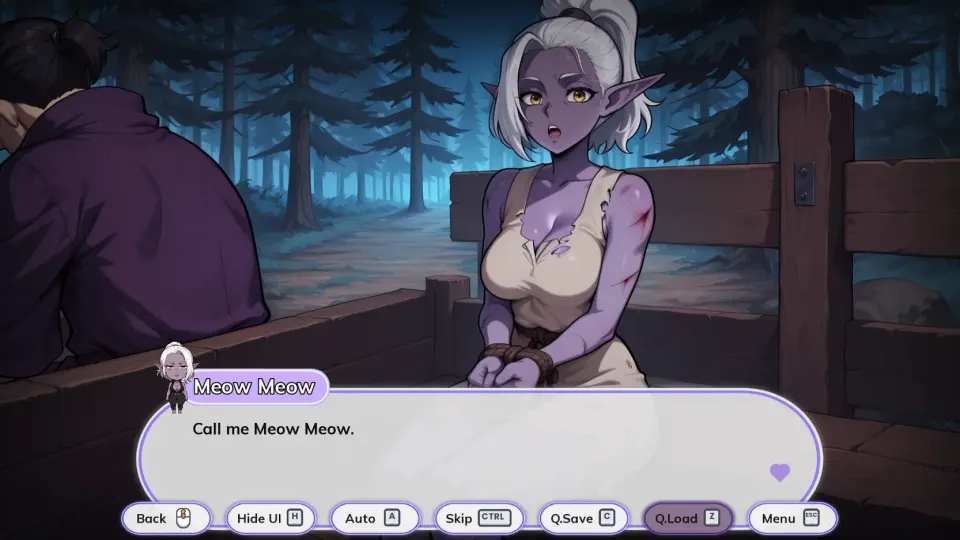 A Night With: Dark-Elf screenshot 2