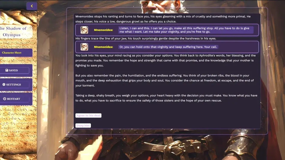 The Shadow of Olympus screenshot 5