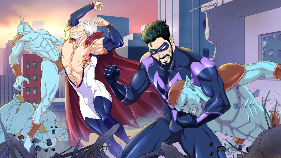 Mister Versatile: A Gay Superhero Visual Novel screenshot 1