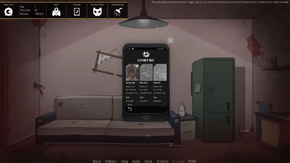 Debtors screenshot 2