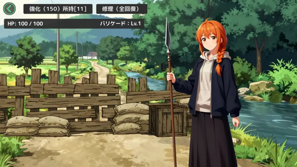 Zombie Diary: Survival with Sisters Miu & Rei screenshot 1