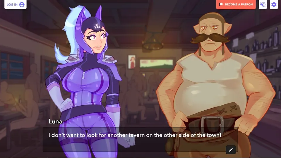 Luna in the Tavern screenshot 3